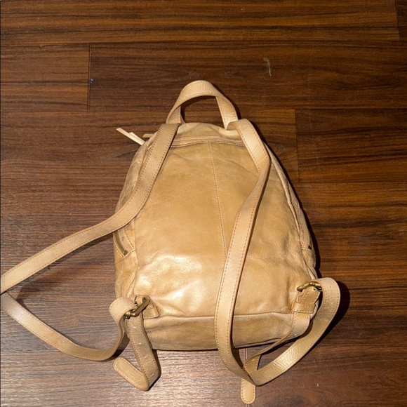 Hobo Tan Leather Backpack - Picture 3 of 8